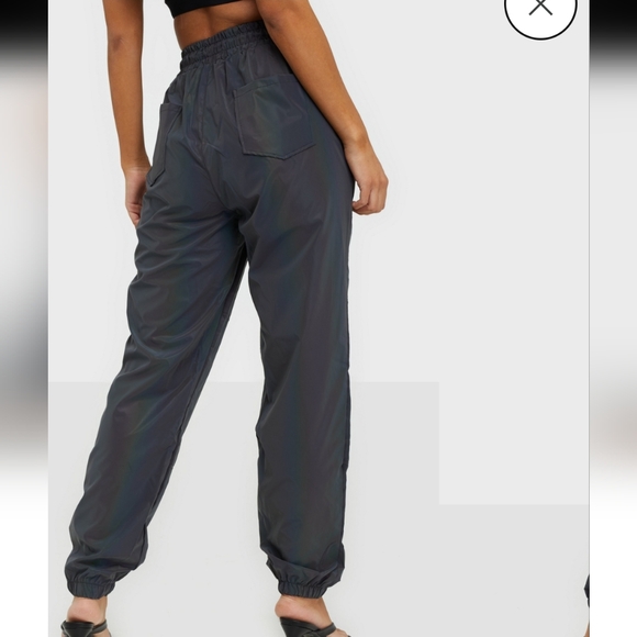 Sixth June Paris Streetwear Reflective Iridescent Jogger Pants Urban HipHop - Picture 3 of 13